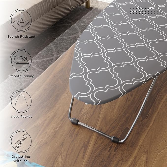 Encasa XO Ironing Board Cover and Pad 28"x12"