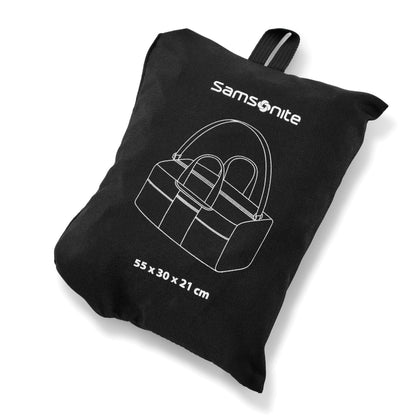 Samsonite Unisex-Adult Foldaway Duffle Medium Duffel Bag, Black, One Size