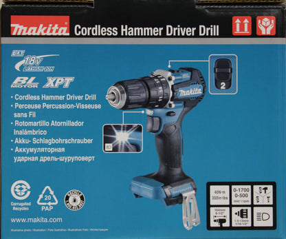 Makita DHP487Z 18V Li-ion LXT Brushless Combi Drill – Batteries and Charger Not Included
