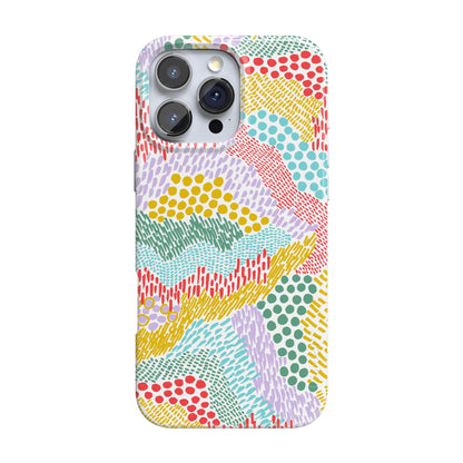 Casely iPhone 16 Pro Case | Be Mine | Tiny Hearts | Compatible with MagSafe | Classic Ultra Slim Design
