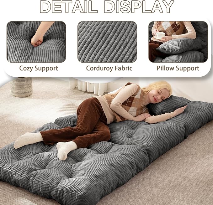 Folding Sofa Bed, Convertible Sleeper Chair