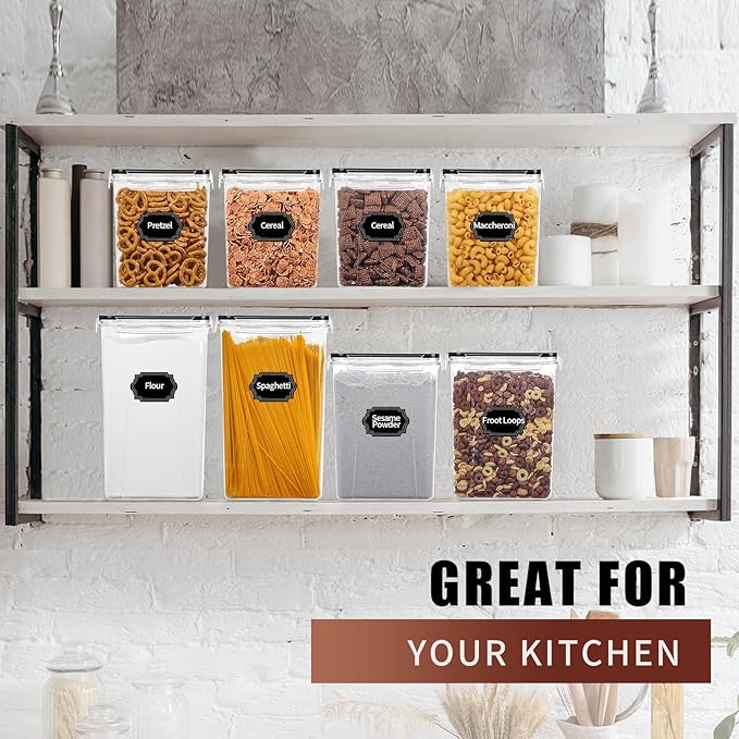 Skroam Large Airtight Food Storage Containers