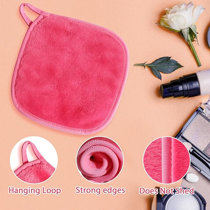 Makeup Remover Cloth, Makeup Remover Pads Microfiber Face Washcloth