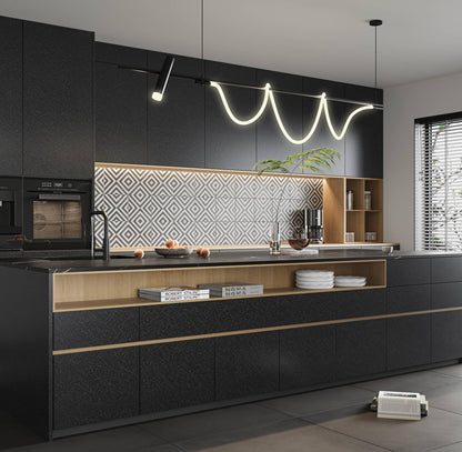 15.7" X 118" Black Silk Wallpaper Embossed Self Adhesive Peel and Stick Wallpaper Contact Paper Removable Waterproof Kitchen Vinyl Wrap Cabinet Furniture Textured Renter Friendly Wall Gift Paper