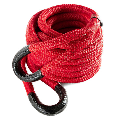 Yankum Kinetic Recovery Rope - Heavy Duty 7/8" x 30' Tow Rope, Off-Road & Vehicle Recovery, Kinetic Energy Ropes for 4x4, Jeep, and Trucks, Made in USA – Python Series