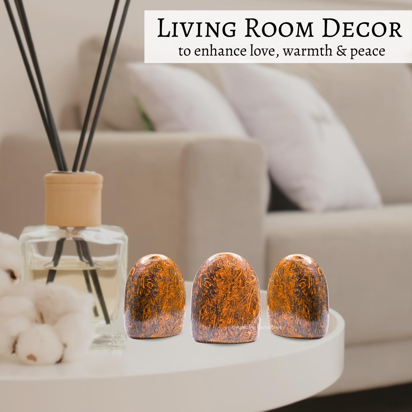 Amazing Gemstone Mariyam Jasper Crystal Standing Palm Stone - Large Mariyam Jasper Palm Stones & Crystals, A++ Grade Gemstones & Crystals - Healing Crystals & Healing Stones Office Home Decor Gifts