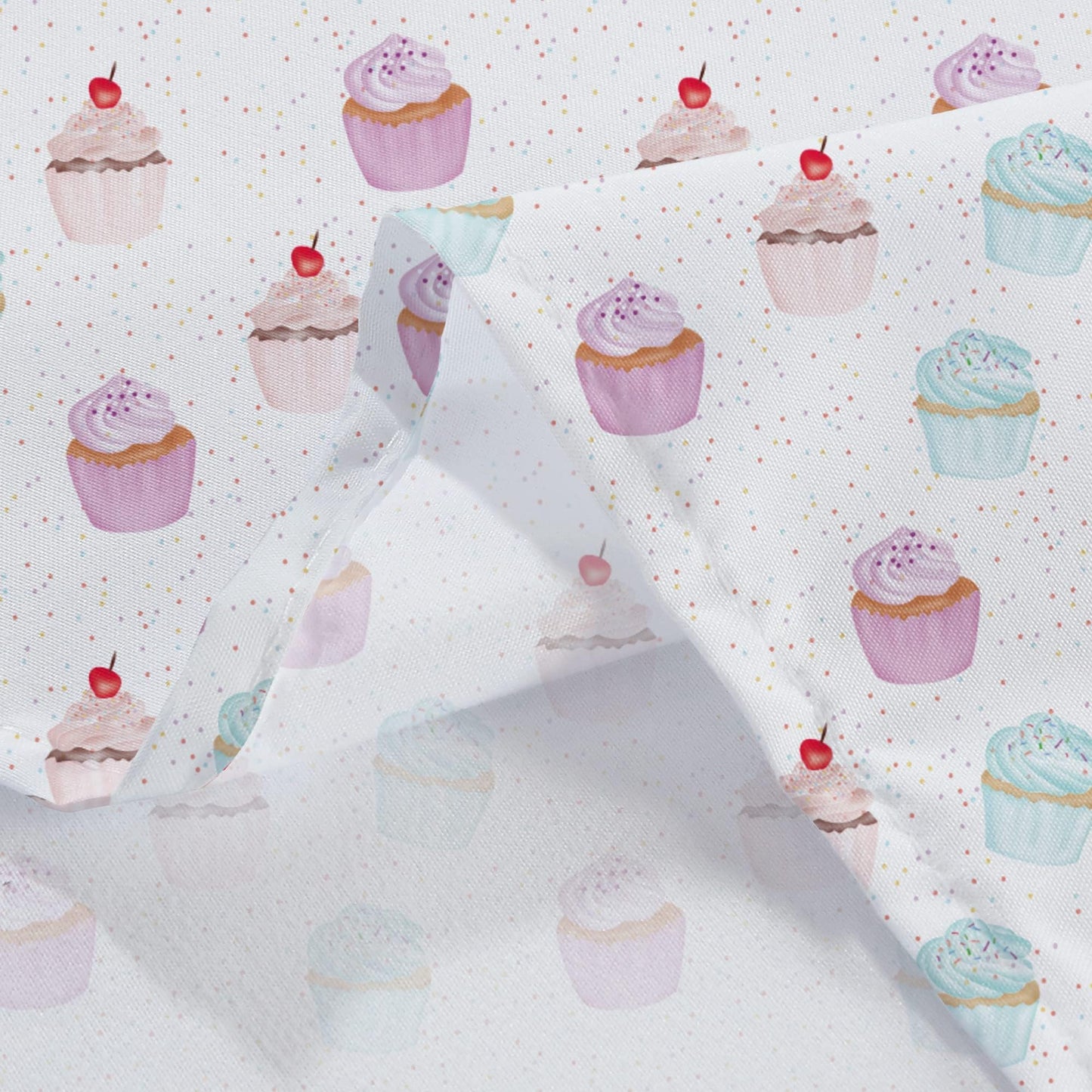 Softan Kids Bed Sheet Set, 3-Piece Twin Sheets Set, Microfiber Fitted Sheet with 15 Inches Deep Pocket and Corner Straps, Breathable & Silky Soft Ice Cream Cake Pattern Sheet and Pillowcase Sets