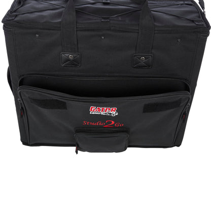 Gator Cases Lightweight Laptop and (2U) Rack Space Carry Bag, (GSR-2U)