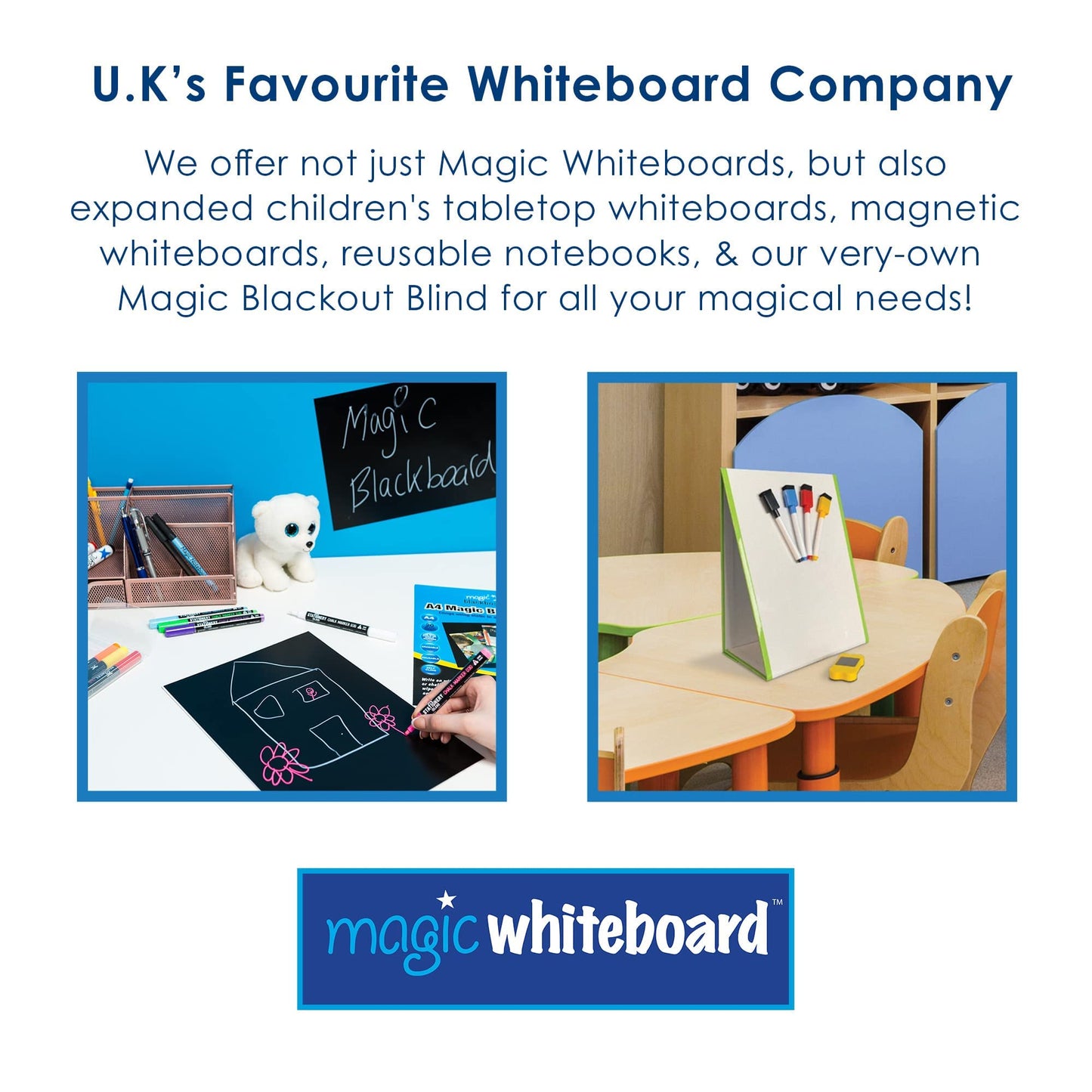 Magic Whiteboard Sheets Stick on Wall - A1 Static & Portable White Board for Walls, Doors, Windows, Fridges, & Glass - Easy Clean, Plain White Dry Erase Board for School & Office
