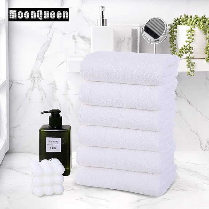 MOONQUEEN 18 Pack Premium Hand Towels
