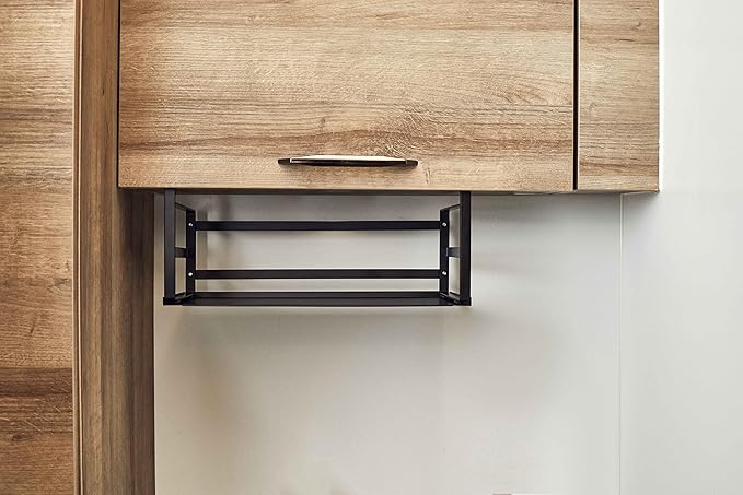 Nxconsu 2Pack Under Shelf Storage Basket Organizer Hanging Holder