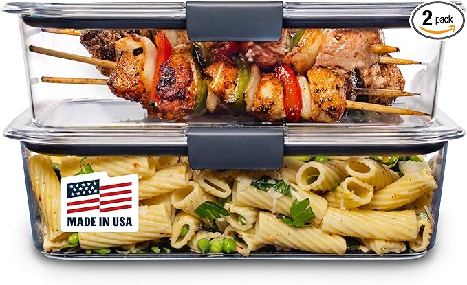 Rubbermaid Brilliance BPA-Free Food Storage Containers