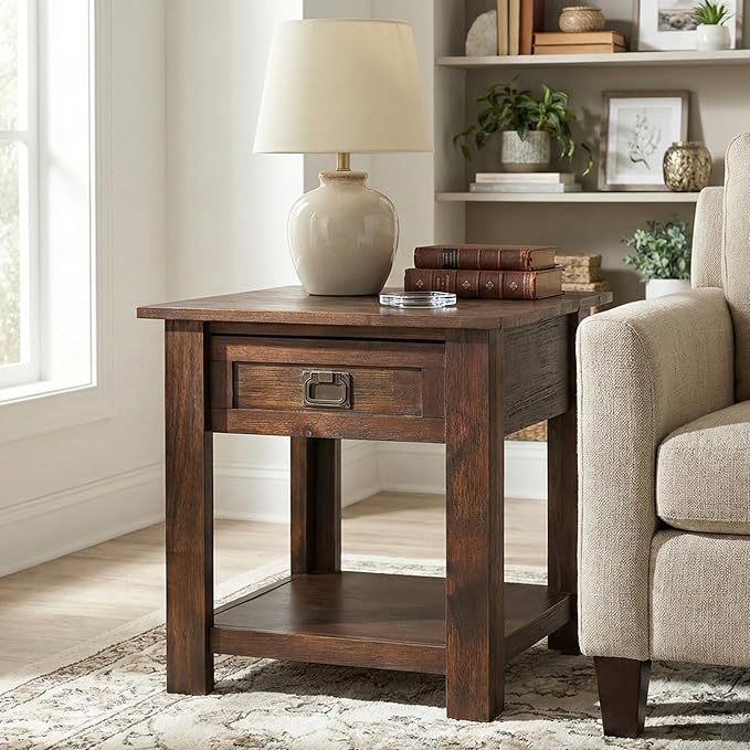 SIMPLIHOME Monroe End Table