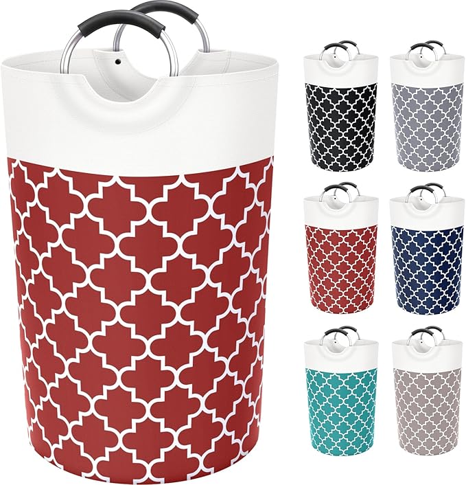 Large Laundry Basket Laundry Hamper Bag Washing Bin Clothes Bag Collapsible Tall
