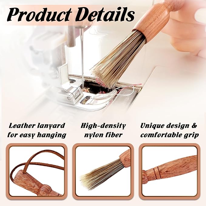 Savina Cleaning Brush for Sewing Machine & Sergers