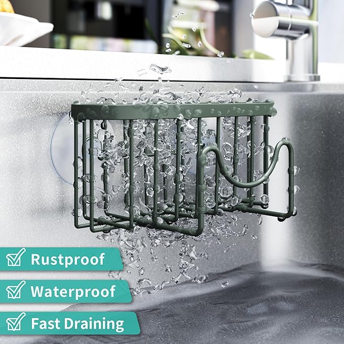 HapiRm Sponge Holder for Kitchen Sink