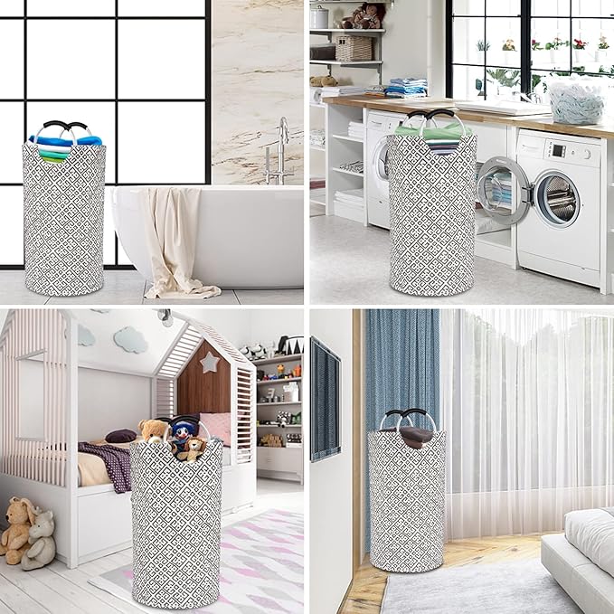 Dalykate Extra Large Laundry Basket 115L Collapsible Oxford Fabric Laundry