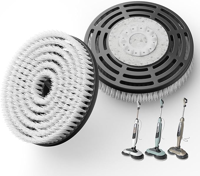 AIR U+ Newly Upgraded Steam Mop Replacement Brush Pads