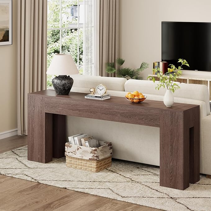 Epecoya Extra Long Sofa Console Table