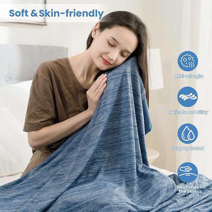 OIGAE Cooling Blanket for Hot Sleepers