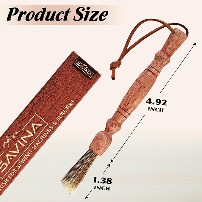 Savina Cleaning Brush for Sewing Machine & Sergers
