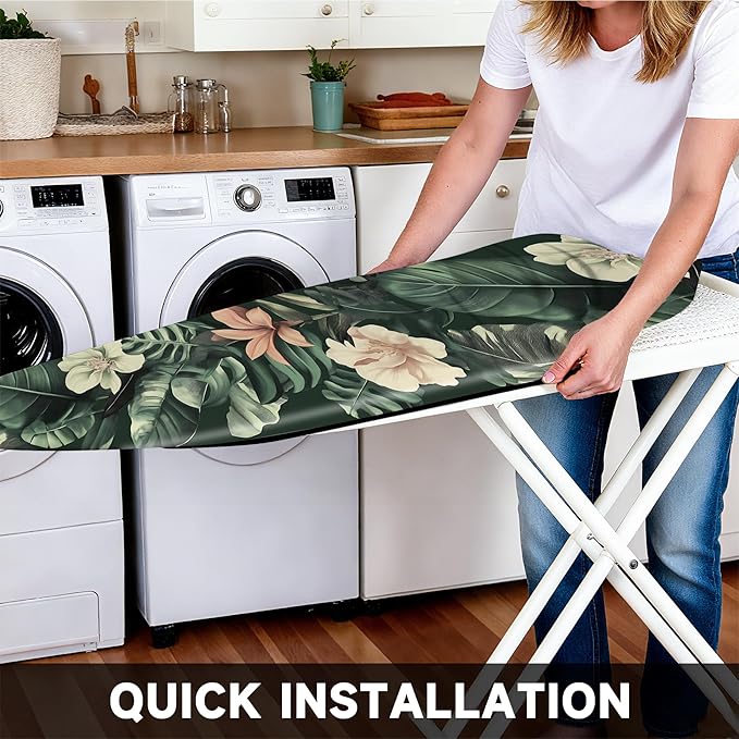 Ironing Board Cover 15"x54" Standard Size Replacement Thick Iron Board Covers
