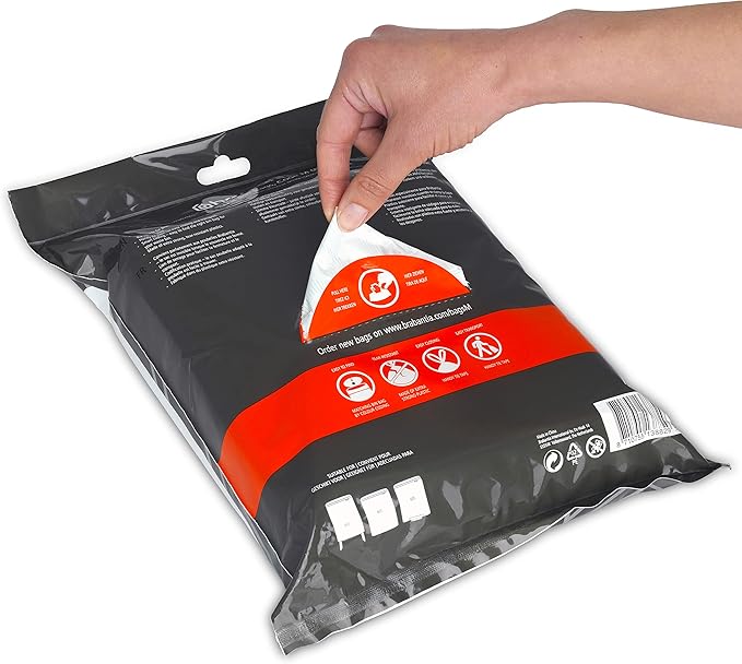 Brabantia PerfectFit Trash Bags Thick Plastic Trash Can Liners
