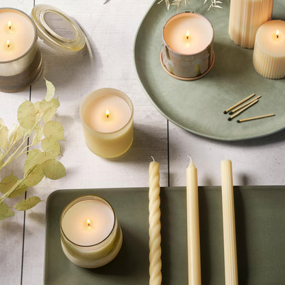 Illume Beautifully Done Baltic Glass Candle, Isla Lily