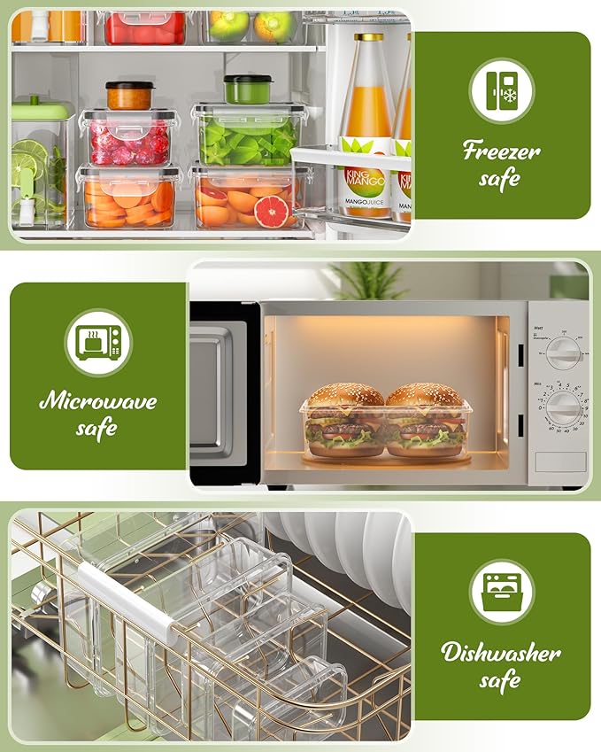 46 Piece Food Storage Containers