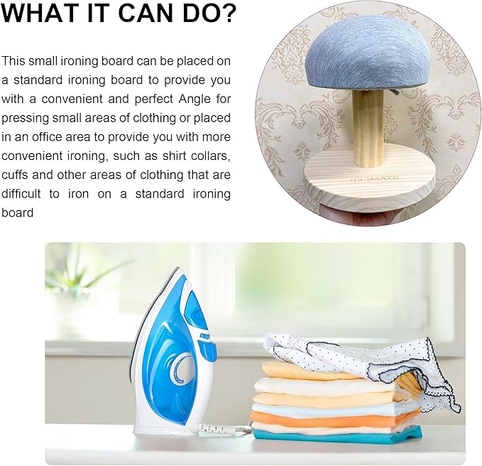 Bra Wooden Ironing Board is Used