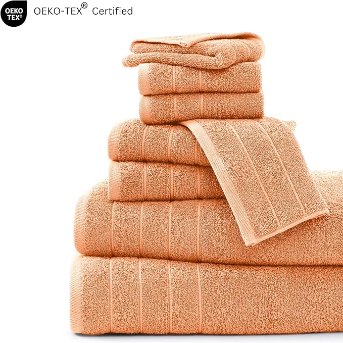 Casa Platino 100% Cotton Bathroom Towel Set