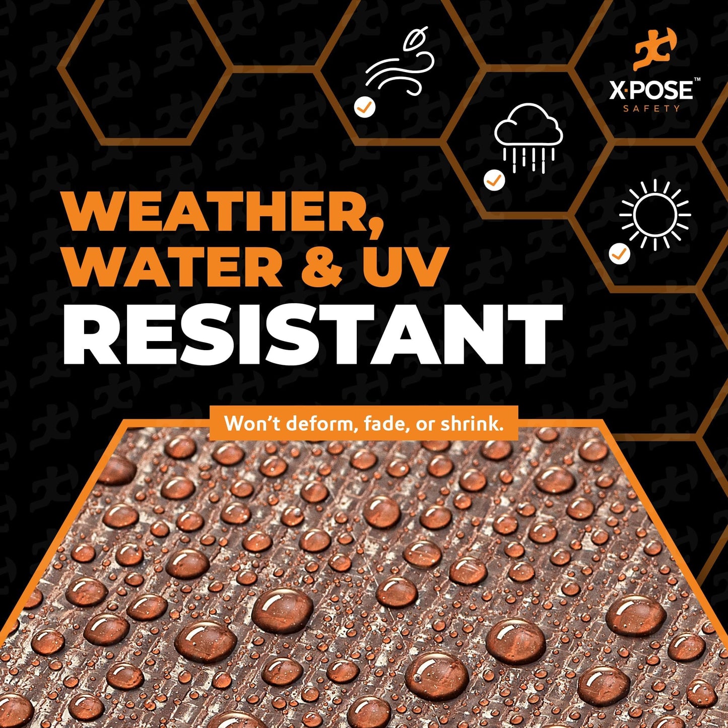 18' x 24' Super Heavy Duty 16 Mil Brown Poly Tarp Cover - Thick Waterproof, UV Resistant, Rip and Tear Proof Tarpaulin with Grommets and Reinforced Edges - by Xpose Safety