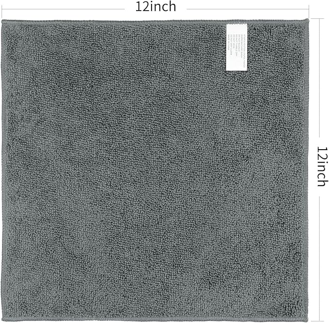 Orighty Microfiber Washcloths Bulk Towels Set 100 Pack, Highly Absorbent and