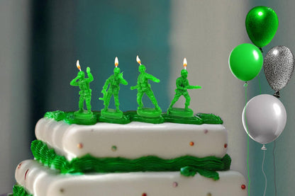 Streamline Imagined Decorative Birthday Candles - GI Birthday (4 Candle Pack)