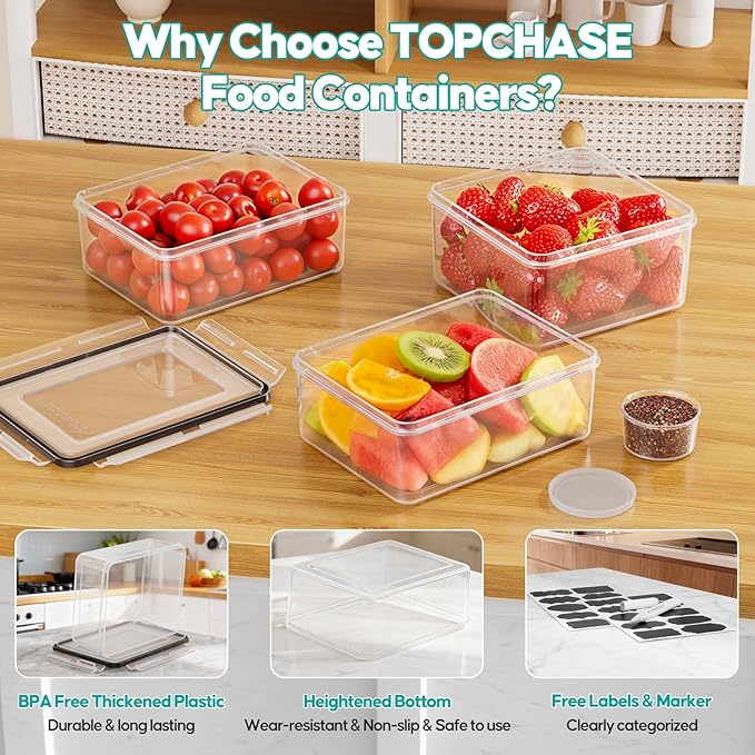 40 PCS Food Storage Containers