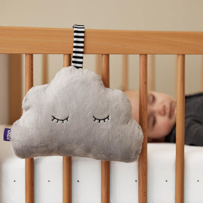 SnuzCloud 3-in-1 White Noise Machine - Baby Sleep Aid with Soothing Pink Noise and Sensory Lights, Newborn Essential for The Cot, Crib, and More, Adjustable Volume, Lightweight and Portable