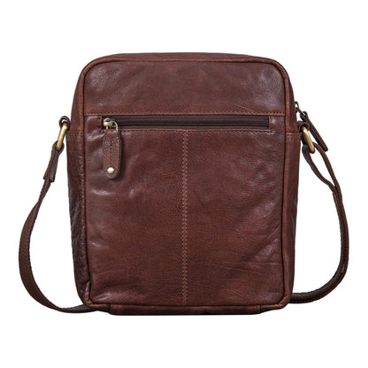 STILORD 'Ryan' Crossbody Bag Men's Leather Small Men's Bag for Hanging Vintage Leather Bag 9.7 Inch iPad Bag Messenger Bag Shoulder Bag Genuine Leather