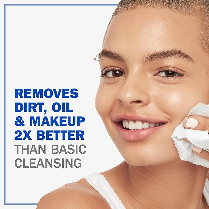 Olay Makeup Remover Wipes, Daily Facials Deep Clean Face Cleanser
