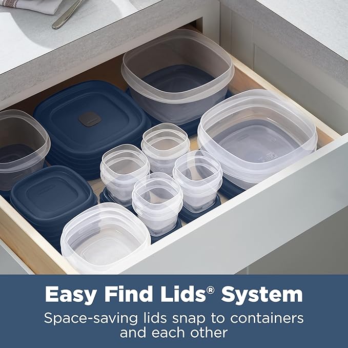 Rubbermaid Easy Find Lids® Food Storage Containers