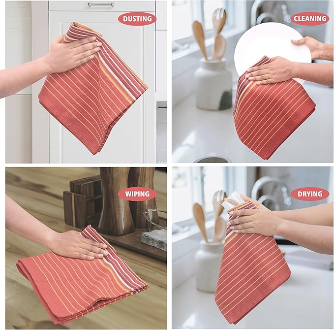 Urban Villa Kitchen Towels 100% Cotton Dish Towels