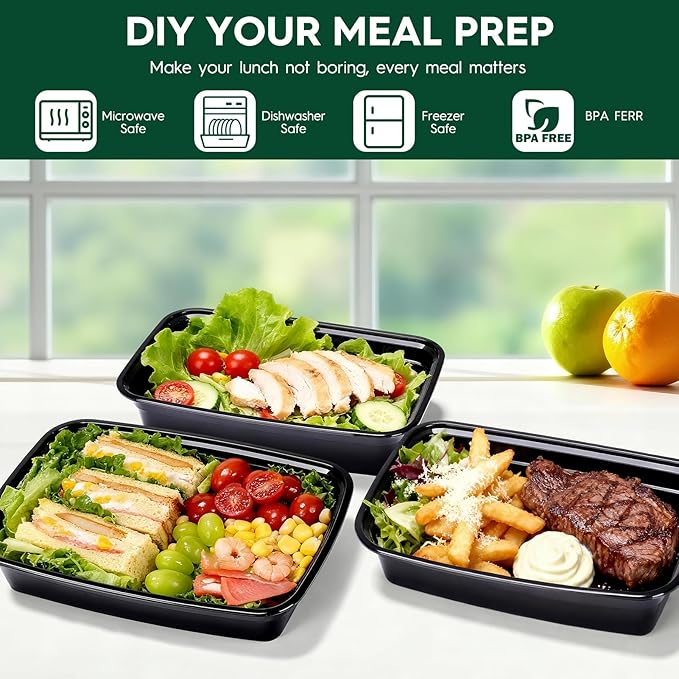 Glotoch Meal Prep Containers