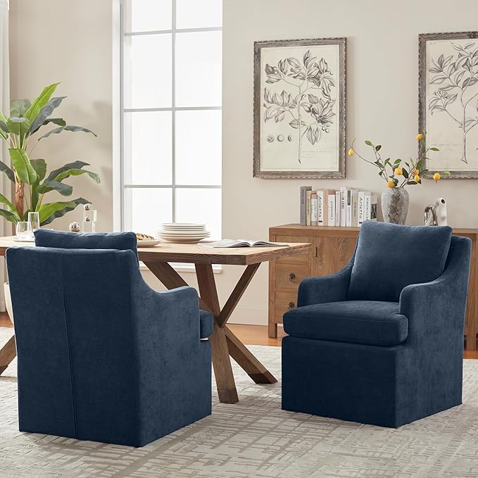 VKNOW Upholstered Dining Chairs, Modern Kitchen Chairs Dinner Chairs