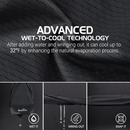 GXCROR 3 Pack Cooling Cooling Skull Cap with Sweat-Wicking & Anti-Odor Technology Quick-Dry Helmet Liner for Cycling Motorcycle Running