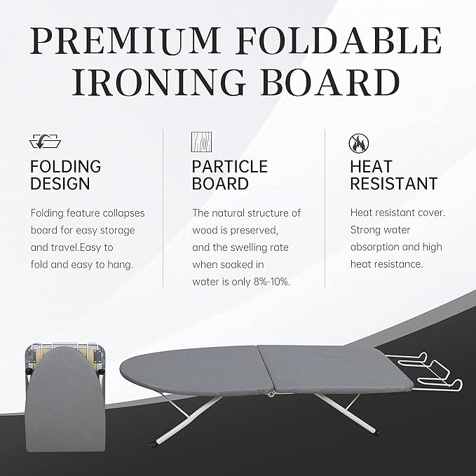 Tabletop Ironing Board, Portable Iron Board