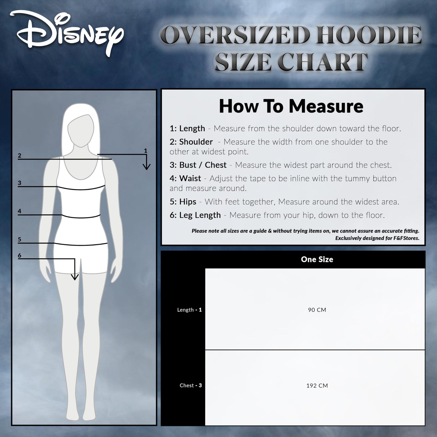 Disney Fleece Hoodie for Adults and Teenagers Oversized Hooded Poncho One Size - Stitch Gifts (Black Jack Skellington)