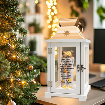 Homazing Sister Gifts Lantern - Unique Sister Gift Ideas for Mothers Day, Christmas, Thanksgiving