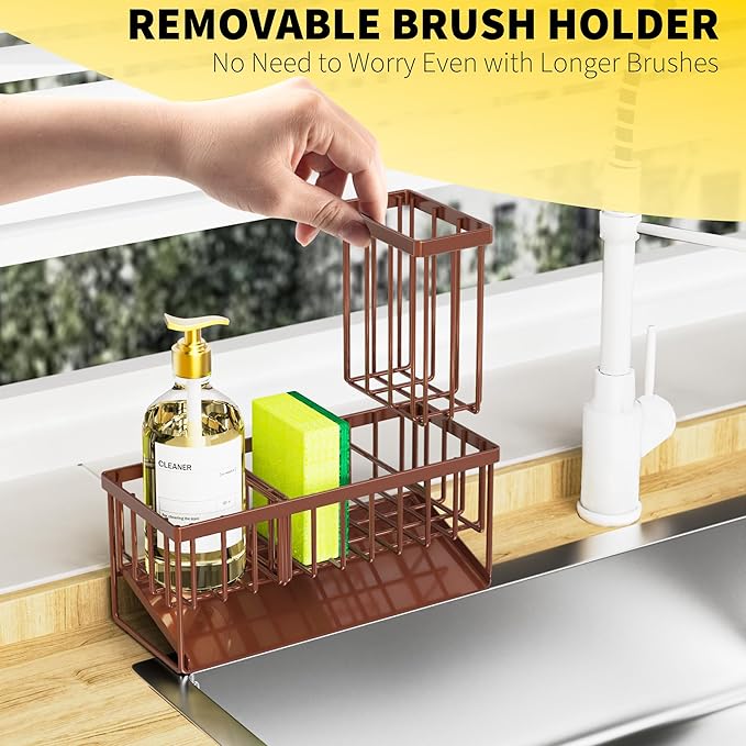 Cisily Kitchen Sink Caddy, Sponge Holder