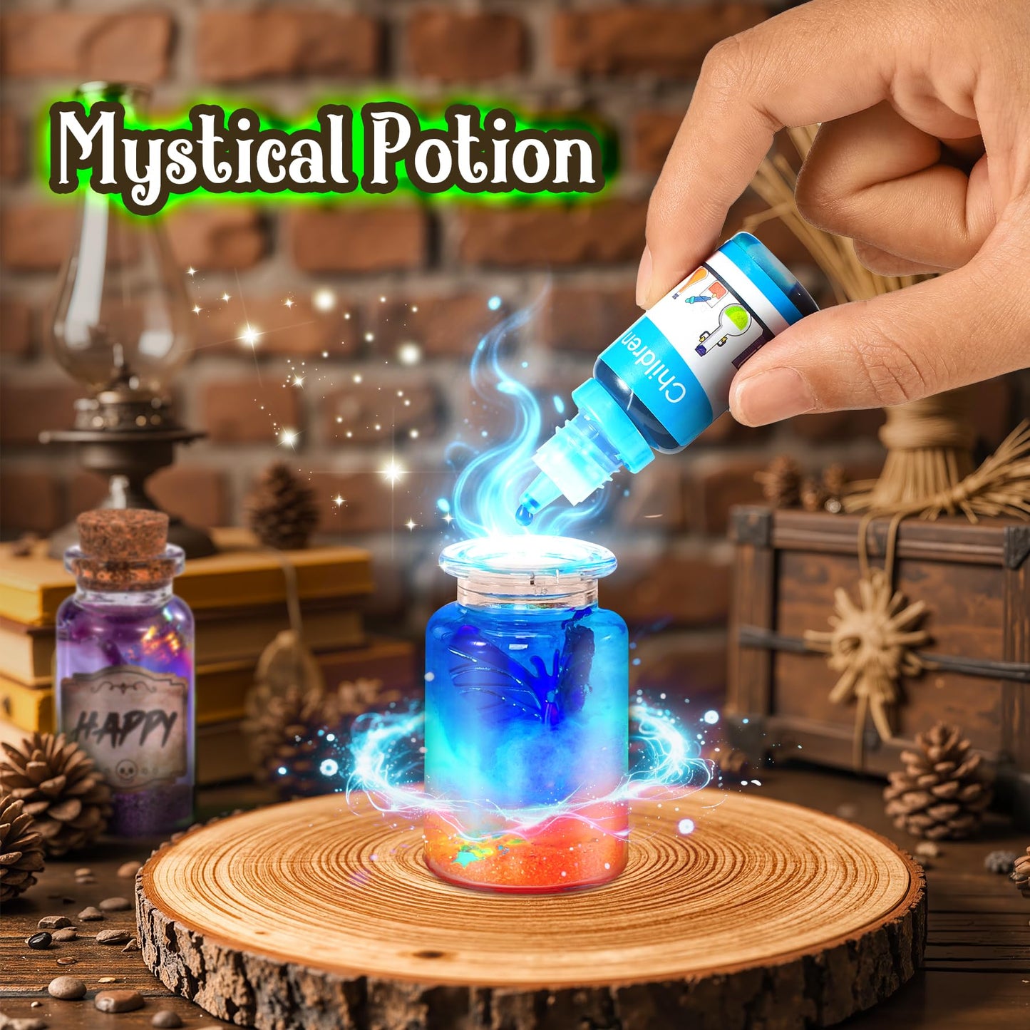 Subtail Potion Making Kit Children - Craft Kits for Kids - Christmas Gifts for 6 7 8 9 10 Year Olds Girls - Potions Kits for Kids Girls Toys Age 6 7 8 9 10 - Best Halloween Gifts Magic Kid Craft Kit