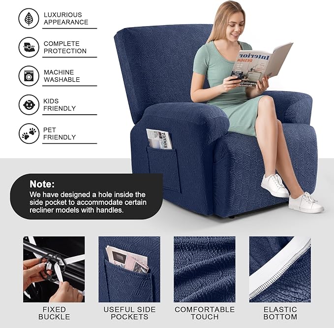 Timeles Recliner Covers Recliner Chair Covers Reclining Couch Covers Sofa