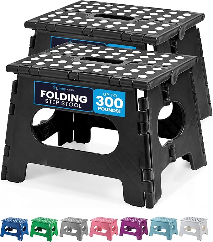 Handy Laundry Folding Lightweight Step Stool